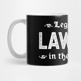 Legendary Lawyer In The Making Mug